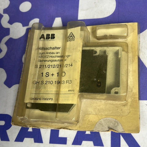 Abb Hilfsschalter s 211/212/213/214 1s +10 GH S New