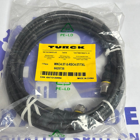 TURCK WKC4.5T-5-RSC4.5T/TXL