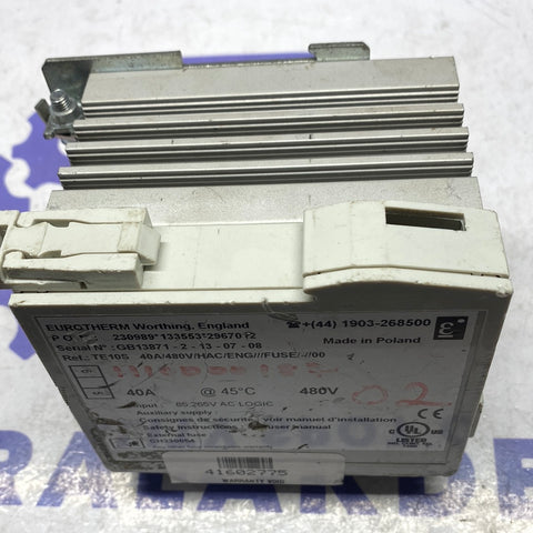 Eurotherm TE10S/40A/480V/HAC/ENG///FUSE/-//00