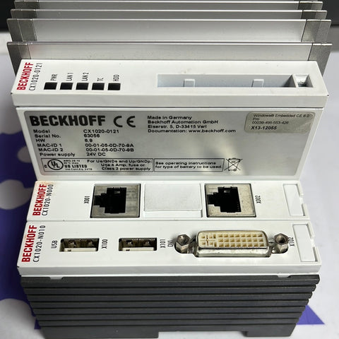 BECKHOFF CX1020-0121+ CX1020-N000+ CX1020-N010