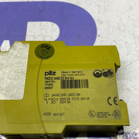 PILZ PNOZ-X1-24VAC/DC-3N/O-1N/C