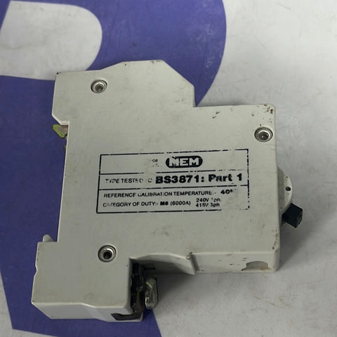 MEM Eaton M6 MCB Type 1  16A 16 amp (USS)