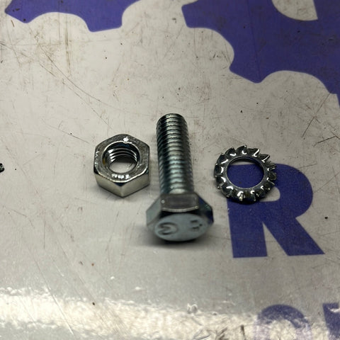 13 NO. NUT,BOLTS PLAIN AND LOCK WASHER