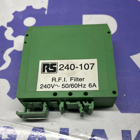 RFI Filter 240-107 RS drf06 240107