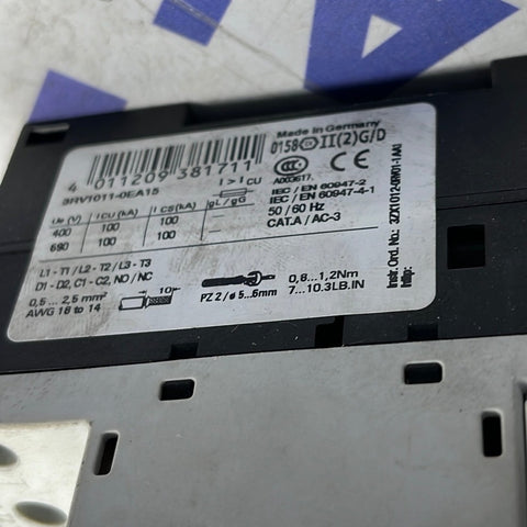 Siemens 3RV1011-0EA15