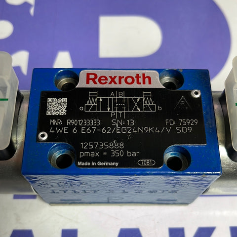 BOSCH REXROTH 4WE-6-E67-62/EG24N9K4/T06