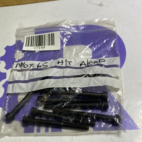 M6x65mm HALF THREAD ALLEN BOLTS