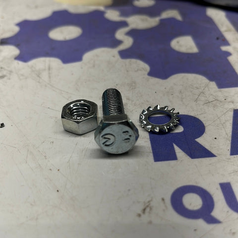 RALAKDE 13 NO. NUT,BOLTS PLAIN AND LOCK WASHER