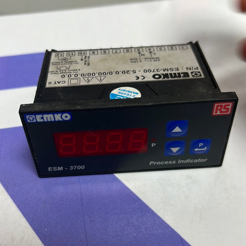 EMKO DISPLAY DI PROCESSO EMKO ESM-3700-5.20.00/00.00/0.0.0.0