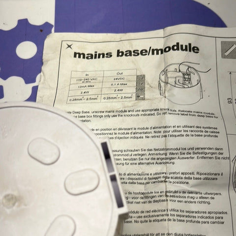 MAINS BASE/MODULE