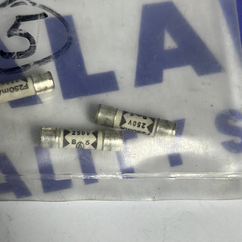 250 mA cartridge fuse fuze