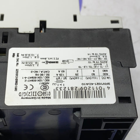 Siemens 3RV1021-4DA10