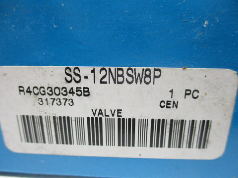 SWAGELOK SS-12NBSW8P