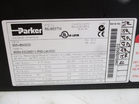 PARKER R6J8E5TW