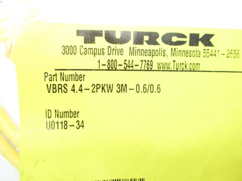 TURCK VBRS4.4-2PKW3M-0.6/0.6