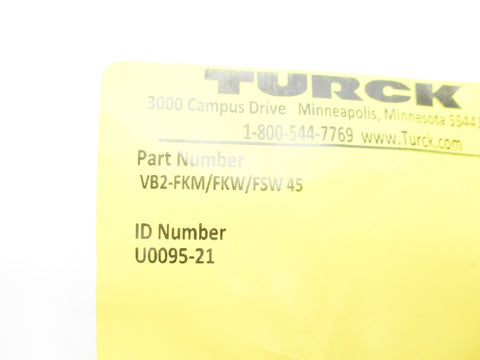 TURCK VB2-FKM/FKW/FSW45