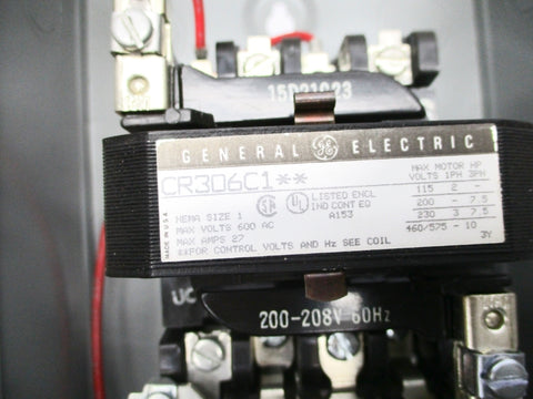 GENERAL ELECTRIC CR306C123