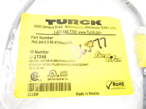 TURCK  PKG3M-0.5-RS4T/S90/S101