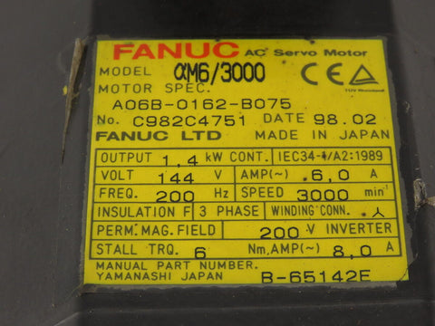 Fanuc A06B-0162-B075