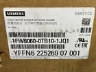 SIEMENS SIMOTICS 1FW6060-0TB10-1JQ1