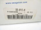 SWAGELOK SS-810-6 1/2"X1/2"