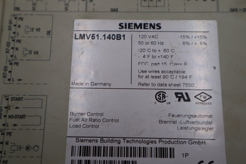 SIEMENS LMV51.140B1