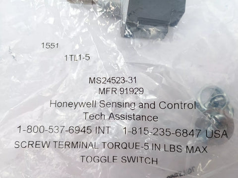 HONEYWELL MS24523-31