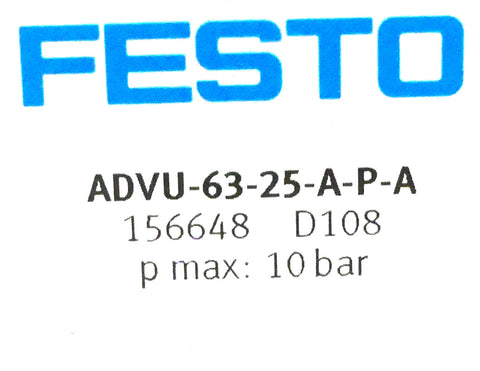 FESTO ADVU-63-25-A-P-A