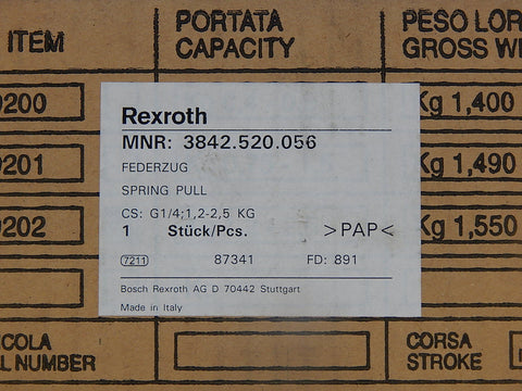 BOSCH REXROTH 3842.520.056