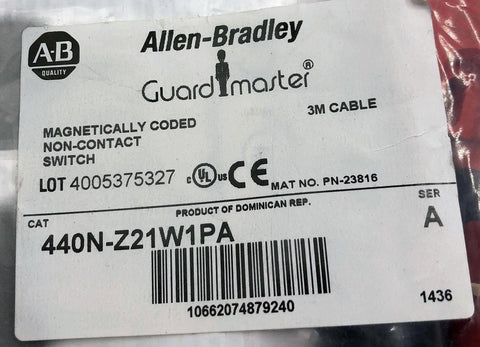 Allen-Bradley Guardmaster 440N-Z21W1PA