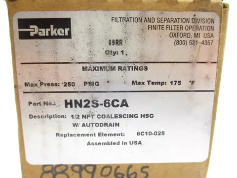 PARKER HN2S-6CA