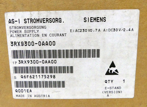 SIEMENS 3RX3900-0AA00