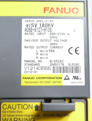 FANUC A06B-6127-H106