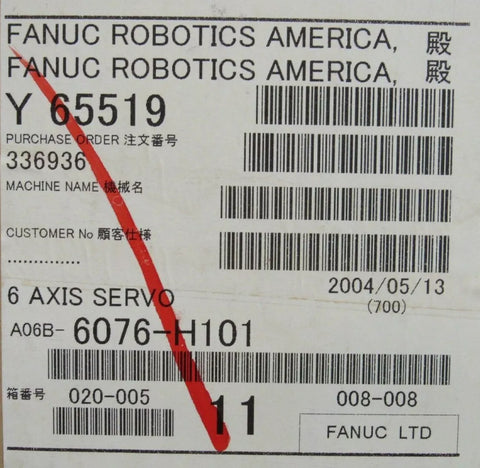 FANUC A06B-6076-H101