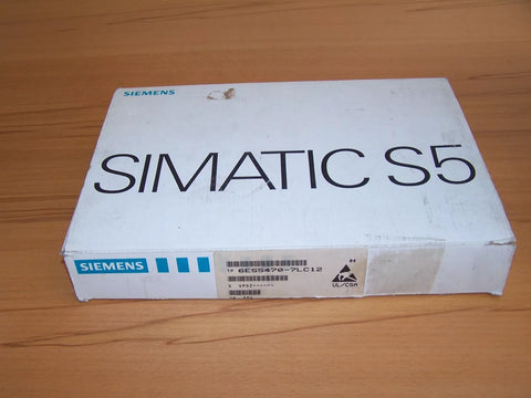 Siemens Simatic S5 6ES5470-7LC12 6ES5 470-7LC12