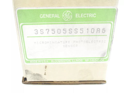 GENERAL ELECTRIC 3S7505SS510A6