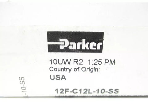 PARKER 12F-C12L-10-SS