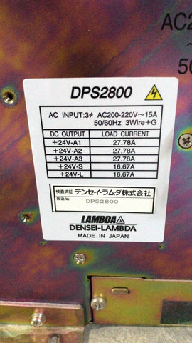 TDK-Lambda DPS2800