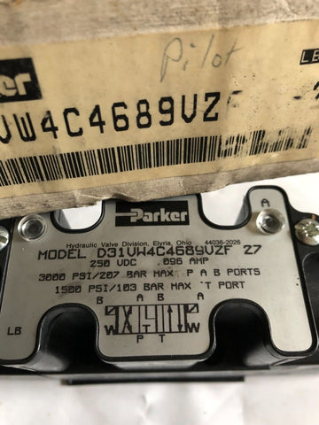 PARKER  D31VW4C4689VZF-27