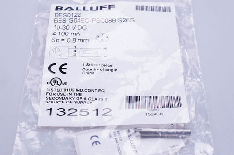 BALLUFF BES G04EC-PSC08B-S26G