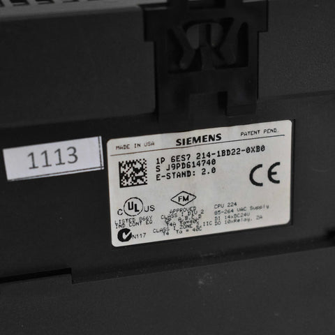 SIEMENS 6ES7214-1BD22-0XB0