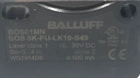 BALLUFF BOS 6K-PU-LK10-S49