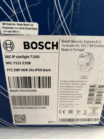 Bosch MIC-7522-Z30B