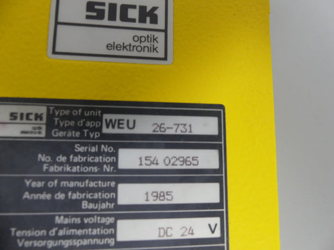 SICK WEU-26-731