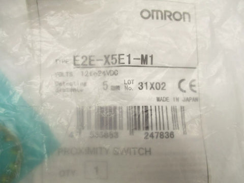 OMRON E2E-X5E1-M1