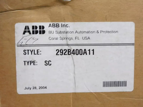 ABB 292B400A11 1-4A