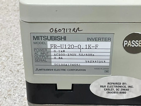 Mitsubishi Electric FR-U120-0.1K-F