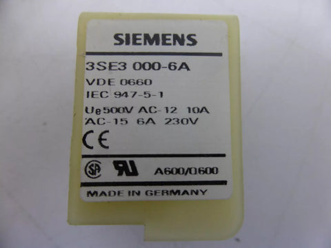 SIEMENS 3SE3-000-6A