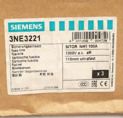 Siemens 3NE3221