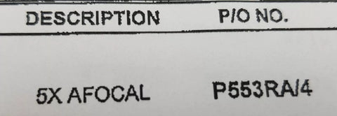 AA PRECISION OPTICS  P553RA/4
